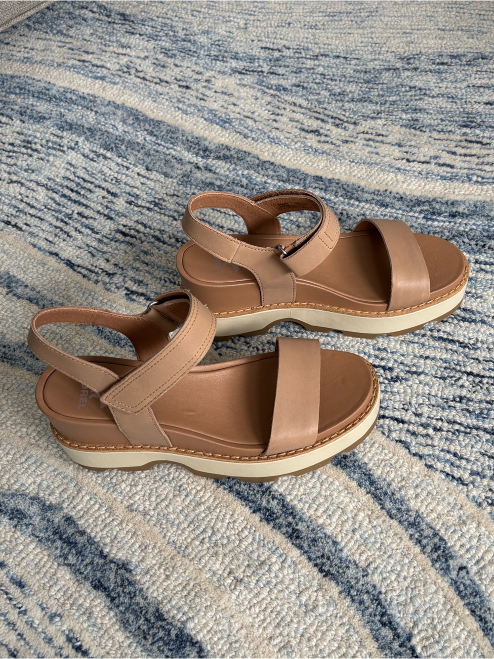 NWOT-Sorel Joanie IV Strap Wedge, Never Worn, No Box, Size 7.5 - Picture 6 of 7